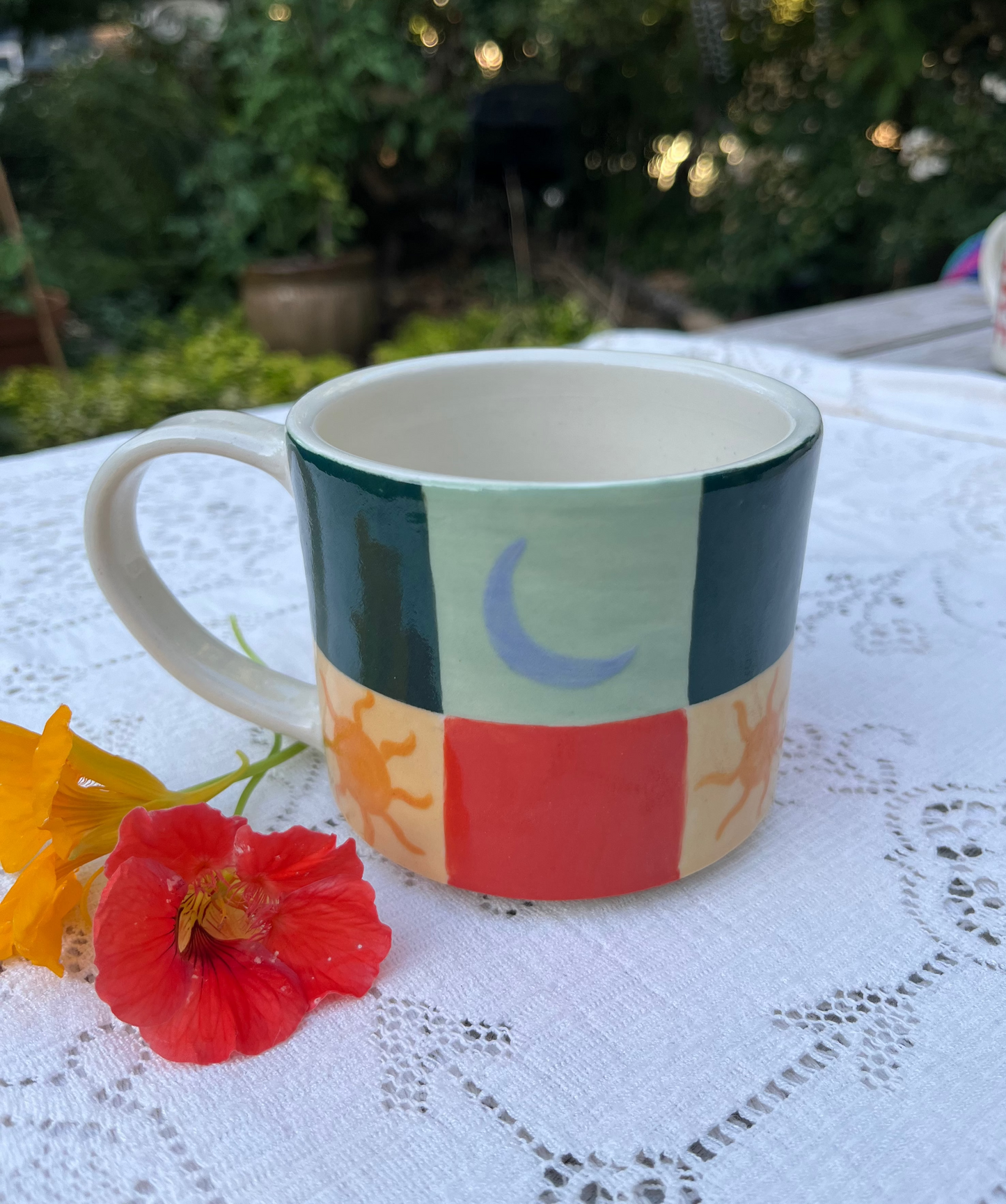 sun & moon mug