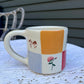 checkered farm mug