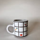 medium vegetable tile mug